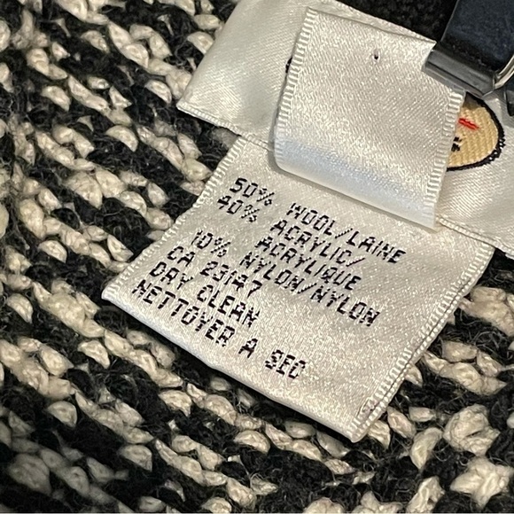 Talbots Wool blend Zip Jacket blazer jacket Small made in Hong Kong - Picture 5 of 8